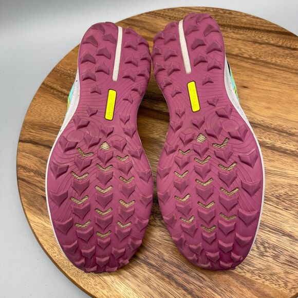 Saucony Trail Peregrine-12 Running Shoes Womens 10 Cool Mint Green Sneakers - Picture 7 of 8